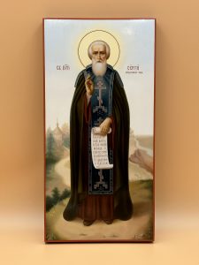 Икона «Сергий Радонежский Преподобный» Кострома